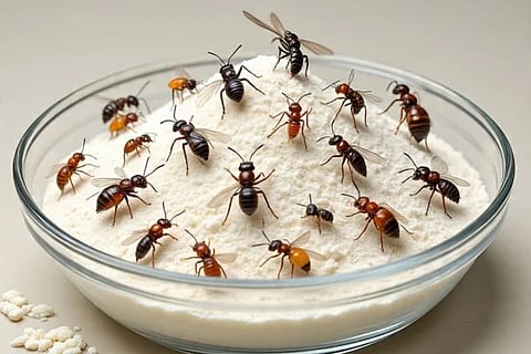  Insects in rice flour (ಸಾಂದರ್ಭಿಕ ಚಿತ್ರ)