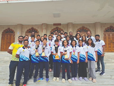 ರಾಷ್ಟ್ರೀಯ ಸಬ್​ ಜೂ. ಈಜು: ಕರ್ನಾಟಕ ಸಮಗ್ರ ಚಾಂಪಿಯನ್​