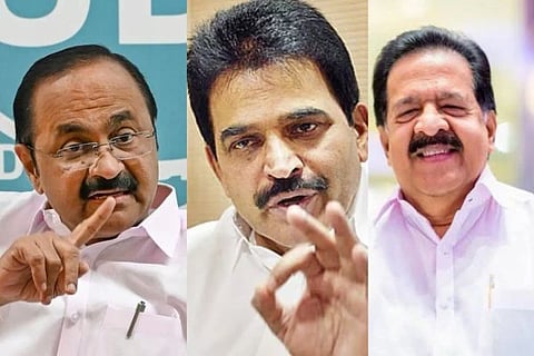 ಗೆದ್ದರೂ ಮುಗಿಯದ ಸಂಕಷ್ಟ: ಕೇರಳ ಸಿಎಂ ಕುರ್ಚಿ ಮೇಲೆ ಮೂವರ ಕಣ್ಣು; ಕಾಂಗ್ರೆಸ್ ಪಾಳಯದಲ್ಲಿ ತಾರಕಕ್ಕೇರಿದ ಹಗ್ಗಜಗ್ಗಾಟ!