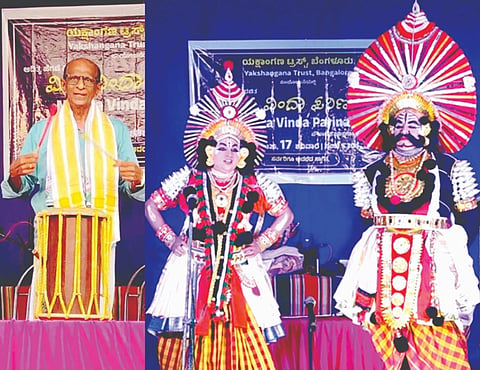 ಕೋಟ ಹಂದೆ ಮಹಾವಿಷ್ಣು ಮಹಾಗಣಪತಿ ದೇವಸ್ಥಾನದಲ್ಲಿ ನಡೆದ ಯಕ್ಷಗಾನ ಕಾರ್ಯಕ್ರಮವನ್ನು ಕಲಾ ಪೋಷಕ ಸಂಟಕ ಜನಾರ್ದನ ಹಂದೆ ಉದ್ಘಾಟಿಸಿ ವಾತನಾಡಿದರು. ತಾರಾನಾಥ ಹೊಳ್ಳ, ಅಮರ ಹಂದೆ, ಸುದರ್ಶನ ಉರಾಳ, ಸುರೇಶ ಪೂಜಾರಿ ಉಪಸ್ಥಿತರಿದ್ದರು.  