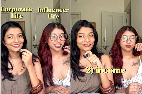 Corporate Vs Creator  ಚಿತ್ರ Instagram