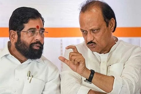 ಅಜಿತ್ ಪವಾರ್ ಮತ್ತು ಏಕನಾಥ ಶಿಂಧೆ