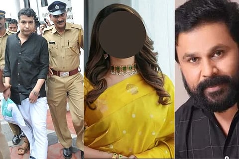 ಆರೋಪಿ ಸುನಿಲ್.ಎನ್. ಎಸ್‌ ಅಲಿಯಾಸ್‌ ಪಲ್ಸರ್ ಸುನಿ, ಅತ್ಯಾಚಾರಕ್ಕೊಳಗಾದ ನಟಿ, ಮಳಿಯಾಳಂ ನಟ ದಿಲೀಪ್​