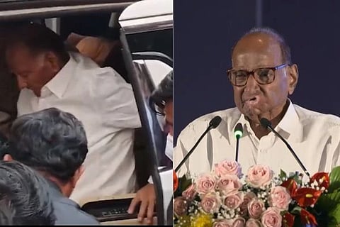ಮಹಾರಾಷ್ಟ್ರದ ಮಾಜಿ ಮುಖ್ಯಮಂತ್ರಿ ಶರದ್​ ಪವಾರ್​
