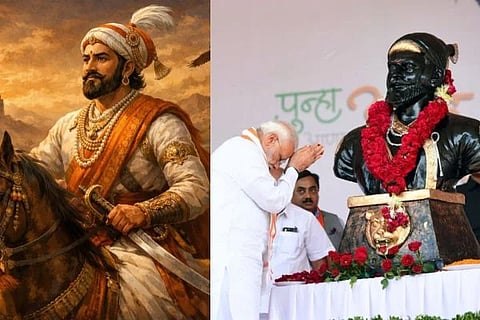 ಛತ್ರಪತಿ ಶಿವಾಜಿ ಮಹಾರಾಜ್, ಪ್ರಧಾನಮಂತ್ರಿ ನರೇಂದ್ರ ಮೋದಿ