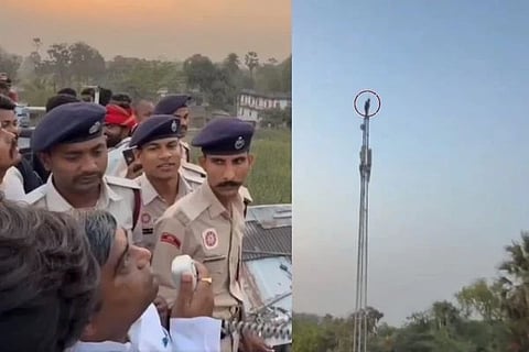 ಯುವಕನ ಮನವೊಲಿಸಲು ಸ್ಥಳಕ್ಕೆ ಆಗಮಿಸಿದ ಶಾಸಕ
