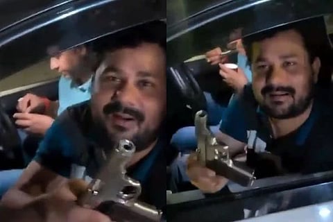 ವ್ಯಾಪಾರಿಗೆ ಪಿಸ್ತೂಲ್ ತೋರಿಸಿ 'ನನ್ನ ಶೂಟ್ ಮಾಡು' ಎಂದು ಹುಚ್ಚಾಟ