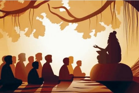 ಮನುಷ್ಯರ ದೈವತ್ವ ಬೆಳಗಲು ಗುರುವಿನ ಕರುಣೆ ಅತ್ಯಗತ್ಯ