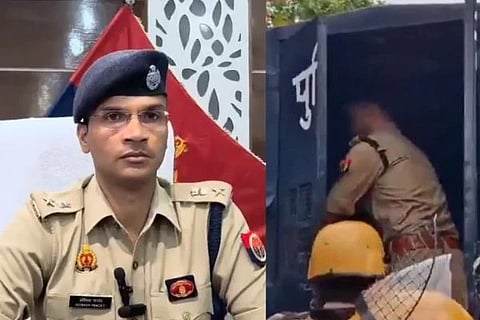 ದಲಿತ ಯುವತಿ ಕೊಲೆಗೆ ನ್ಯಾಯ ಕೇಳಲು ಬಂದ ಪ್ರತಿಭಟನಾಕಾರರ ಮೇಲೆ SSP ಅವಿನಾಶ್ ಪಾಂಡೆ ಹಲ್ಲೆ