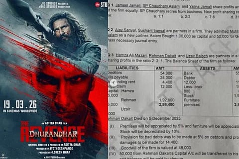 ಅಕೌಂಟ್ಸ್ ಪ್ರಶ್ನೆ ಪತ್ರಿಕೆಯಲ್ಲಿ ಪ್ರಕಟವಾದ ಪಾತ್ರಧಾರಿಗಳು