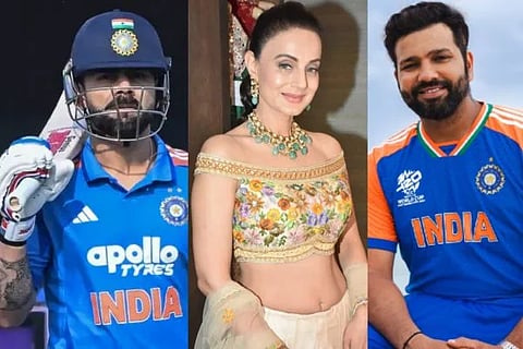 ಹಿಟ್‌ಮ್ಯಾನ್ ರೋಹಿತ್ ಶರ್ಮಾ ಹಾಗೂ ವಿರಾಟ್ ಕೊಹ್ಲಿಯನ್ನು ನಡೆಸಿಕೊಳ್ಳುತ್ತಿರುವ ರೀತಿಗೆ ನಟಿ ಅಮೀಶಾ ಪಟೇಲ್ ಬೇಸರ