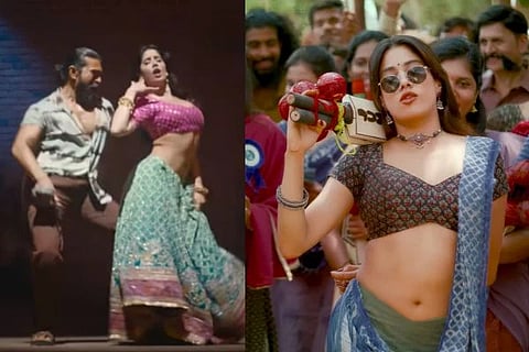 ಸಿನಿಮಾದಲ್ಲಿ ಮೀತಿ ಮೀರಿದ ಜಾನ್ವಿ ಕಪೂರ್​ ಅಂಗ ಪ್ರದರ್ಶನ
