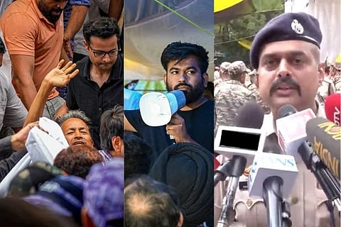 ಉಪವಾಸ ಸತ್ಯಾಗ್ರಹ ನಡೆಸುತ್ತಿದ್ದ ಪರಿಸರವಾದಿ ಸೋನಮ್ ವಾಂಗ್‌ಚುಕ್ ರನ್ನು ಬಲವಂತವಾಗಿ ಆಸ್ಪತ್ರೆಗೆ ದಾಖಲಿಸಿದ ದೆಹಲಿ ಪೊಲೀಸ್​​