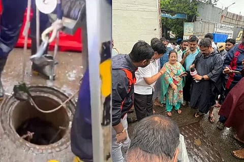 ತೆರೆದ ಒಳಚರಂಡಿಗೆ ಬಿದ್ದು ವೃದ್ಧ ದುರ್ಮರಣ