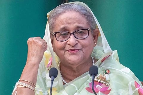 ಮಾಜಿ ಪ್ರಧಾನಿ ಶೇಖ್ ಹಸೀನಾ ಭಾವುಕ ಘೋಷಣೆ