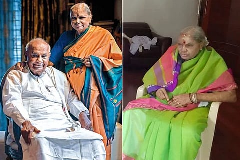ಮಾಜಿ ಪ್ರಧಾನಿ ಹೆಚ್.ಡಿ. ದೇವೇಗೌಡರ ಧರ್ಮಪತ್ನಿ ಚೆನ್ನಮ್ಮ (85) ನಿಧನ