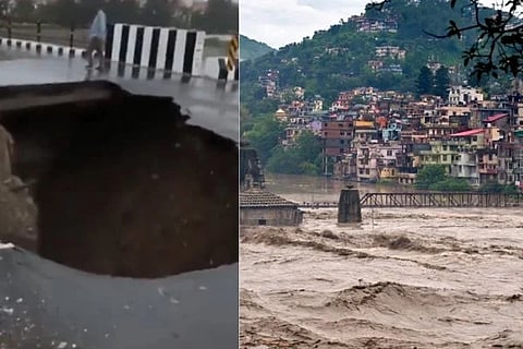 17 ದಿನಗಳಲ್ಲಿ ಕುಸಿದ 16 ಕೋಟಿ ವೆಚ್ಚದ ಸೇತುವೆ