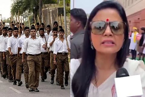 ಆರ್‌ಎಸ್‌ಎಸ್ ಸಾವಿರಾರು ಕೋಟಿ ಆಸ್ತಿ ಹೊಂದಿದ್ದರೂ ನೋಂದಣಿ ಇಲ್ಲದಿರುವ ಬಗ್ಗೆ ಸಂಸದೆ ಮಹುವಾ ಮೊಯಿತ್ರಾ ಆಕ್ರೋಶ