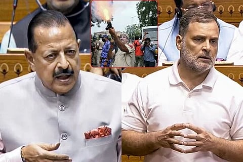 ವಿಪಕ್ಷ ನಾಯಕ ರಾಹುಲ್​ ಗಾಂಧಿ ಆರೋಪಕ್ಕೆ ಜಿತೇಂದ್ರ ಸಿಂಗ್​ ತಿರುಗೇಟು