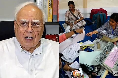 ಕೌಂಟಿಂಗ್ ರೂಮ್ ಬಗ್ಗೆ ಕಪಿಲ್ ಸಿಬಲ್ ಆತಂಕ 