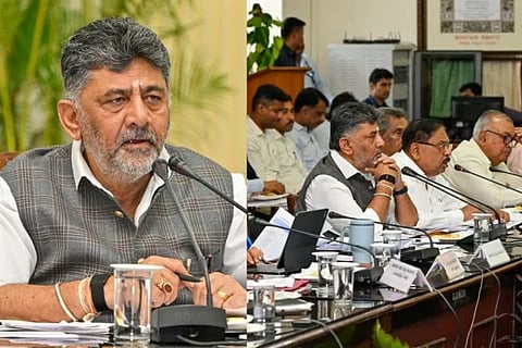 ಸಂಪುಟ ಸಭೆಯಲ್ಲಿ ಸಿಎಂ ಡಿಕೆ ಶಿವಕುಮಾರ್​
