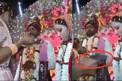 ಹಸೆಮಣೆಯಲ್ಲೇ ವಧುವಿನ ಮೇಲೆ ಮಾಜಿ ಪ್ರಿಯಕರನ ಗುಂಡಿನ ದಾಳಿ