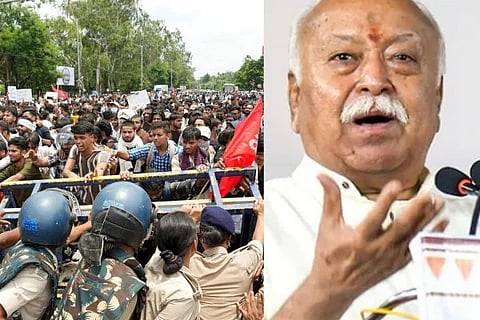 ಜೆನ್​​-ಜೀ ಗಳು ನಮ್ಮದೇ ದೇಶದ ಮಕ್ಕಳು ಎಂದು ಆರ್‌ಎಸ್‌ಎಸ್ ಮುಖ್ಯಸ್ಥ ಮೋಹನ್ ಭಾಗವತ್