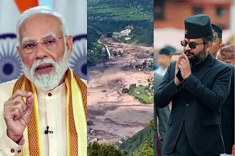 ನೇಪಾಳ ಪ್ರಧಾನಿ ಬಾಲೆನ್​ ಶಾ ಜೊತೆ ಪ್ರಧಾನಿ ಮೋದಿ ಮಾತುಕತೆ