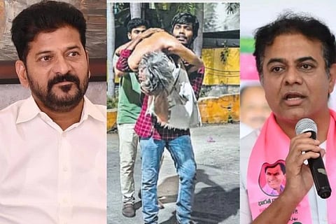 ಶವವನ್ನು ಹೆಗಲ ಮೇಲೆ ಹೊತ್ತು ಮನೆಗೆ ಸಾಗಿದ ಕುಟುಂಬ