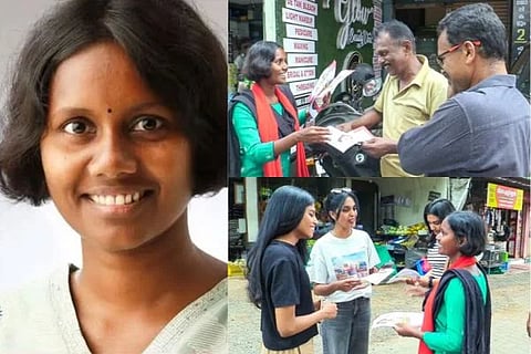 ಎಟ್ಟುಮನೂರು ಕ್ಷೇತ್ರದಿಂದ ಸ್ಪರ್ಧಿಸುತ್ತಿರುವ ಅಶ್ನಾ ಥಂಪಿ