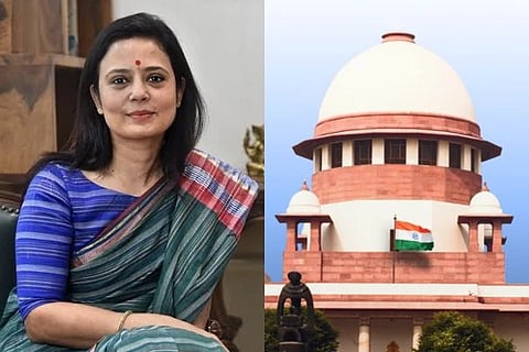 ಟಿಎಂಸಿ ಸಂಸದೆ ಮಹುವಾ ಮೊಯಿತ್ರಾ ಅರ್ಜಿ ವಜಾ ಮಾಡಿದ ಸುಪ್ರೀಂ ಕೋರ್ಟ್​