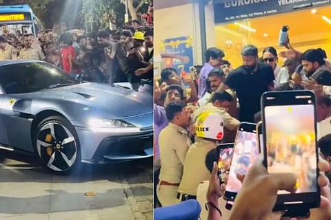 ಬೆಂಗಳೂರಿಗೆ ಗರ್ಲ್‌ಫ್ರೆಂಡ್ ಮಹೀಕಾ ಶರ್ಮಾ ಜೊತೆ ಹಾರ್ದಿಕ್ ಪಾಂಡ್ಯಾ ಆಗಮನ