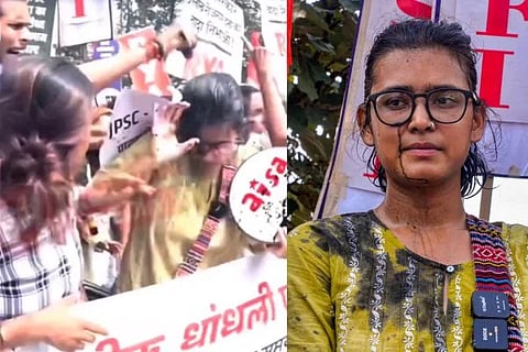 ಎಐಎಸ್‌ಎ ಅಧ್ಯಕ್ಷೆ ನೇಹಾ ಬೋರಾ ಮೇಲೆ ಶಾಯಿ ದಾಳಿ