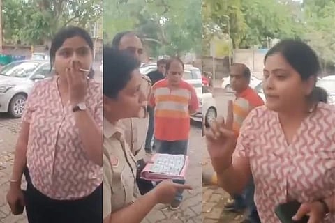 ಸಿಗರೇಟ್​ ಸೇದಬೇಡಿ ಎಂದ ಪೊಲೀಸ್​ ಜೊತೆಗೆ ಜಗಳ