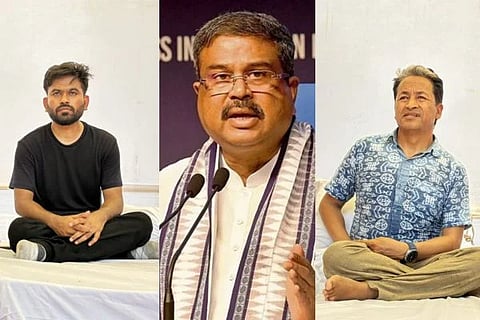 ಆಮರಣಾಂತ ಉಪವಾಸ ಸತ್ಯಾಗ್ರಹ ಆರಂಭಿಸಿದ ಸೋನಮ್ ವಾಂಗ್ಚುಕ್