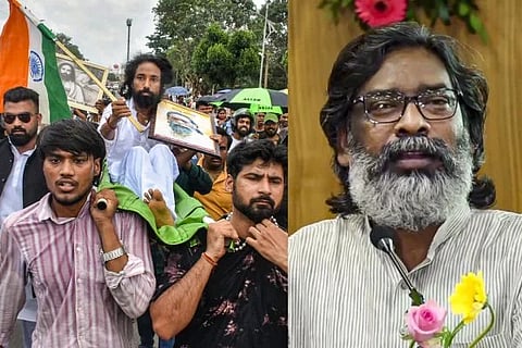 ಮುಖ್ಯಮಂತ್ರಿ ಹೇಮಂತ್​ ಸೊರೆನ್​ ಜೊತೆ ಮಾತ್ರ ಮಾತುಕತೆ