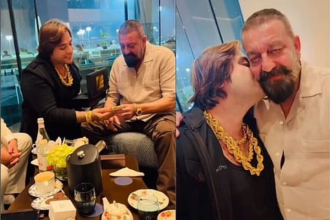  ಸಂಜು ಬಾಬಾ ಖ್ಯಾತಿಯ ಬಾಲಿವುಡ್​ ನಟ ಸಂಜಯ್​ ದತ್ (Sanjay Dutt) 