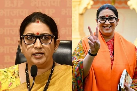 ಬಿಜೆಪಿಯ ರಾಷ್ಟ್ರೀಯ ಪ್ರಧಾನ ಕಾರ್ಯದರ್ಶಿಯಾಗಿ ನೇಮಕಗೊಂಡಿರುವ ಮಾಜಿ ಕೇಂದ್ರ ಸಚಿವೆ ಸ್ಮೃತಿ