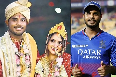 ದಾಂಪತ್ಯ ಜೀವನಕ್ಕೆ ಕಾಲಿಟ್ಟ ಯಶ್​ ದಯಾಳ್​ 