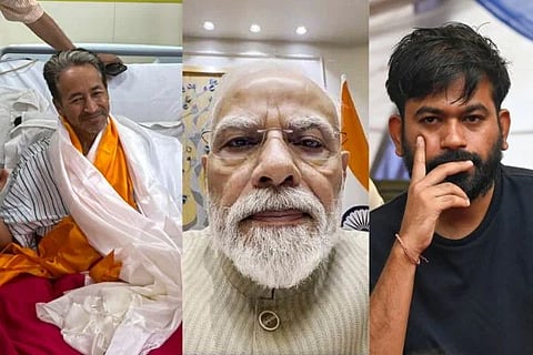 26 ದಿನಗಳ ನಂತರ ಸತ್ಯಾಗ್ರಹ ಹಿಂಪಡೆದ ಸೋನಮ್​ ವಾಂಗ್​ಚುಕ್​