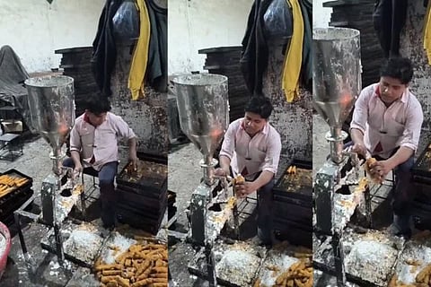 ವೈರಲ್​ ಆಗುತ್ತಿರುವ ಕ್ರೀಮ್​ ರೋಲ್​ ವಿಡಿಯೋ
