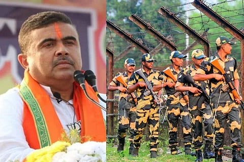 ಬಿಎಸ್​ಎಫ್​ಗೆ ಬಾಂಗ್ಲಾದೇಶಕ್ಕೆ ಬೇಲಿಹಾಕಲು ಒಪ್ಪಿಗೆ ನೀಡಿದ ಸಿಎಂ ಸುವೇಂದು
