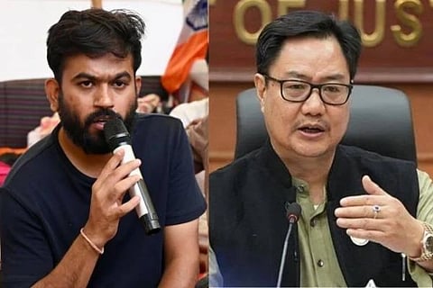 ಅಭಿಜಿತ್ ದೀಪ್ಕೆ ವಿರುದ್ಧ ಕೇಂದ್ರ ಸಚಿವ ಕಿರಣ್ ರಿಜುಜು ತೀವ್ರ ವಾಗ್ದಾಳಿ
