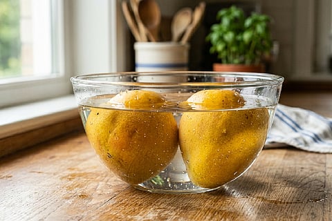 Soak Mangoes