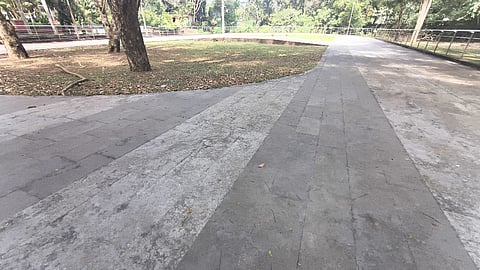 ಗಾಂಧಿಪಾರ್ಕಿನಲ್ಲಿರುವ ಸ್ಕೇಟಿಂಗ್ ಟ್ರ್ಯಾಕ್.