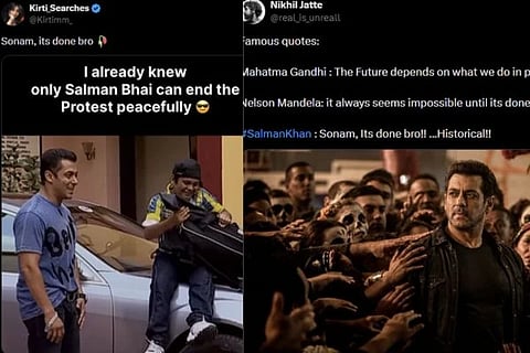 ಸಿಜೆಪಿ ಹೋರಾಟದ ಗೆಲುವನ್ನು Gen-Z ಶೈಲಿಯಲ್ಲಿ ಆಚರಿಸಿದ ನೆಟ್ಟಿಗರು! CJP Protest  (ಚಿತ್ರ X)