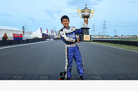 ಮೆರಿಟಸ್ ಕಪ್ ರೇಸಿಂಗ್: ಬೆಂಗಳೂರಿನ ಜಿದಾನ್ ಅನೀಸ್‌ಗೆ ರನ್ನರ್-ಅಪ್ 