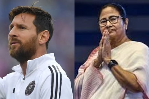 Mamata Banerjee, Lionel Messi