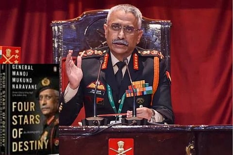 ನರವಣೆ ಪುಸ್ತಕ ವಿವಾದ; ಪ್ರಕಾಶಕರ ಬೆನ್ನಿಗೆ ನಿಂತ ಮಾಜಿ ಸೇನಾ ಮುಖ್ಯಸ್ಥ; ರಾಹುಲ್‌ಗೆ ಬಿಗ್ ಶಾಕ್..! M.M Naravane