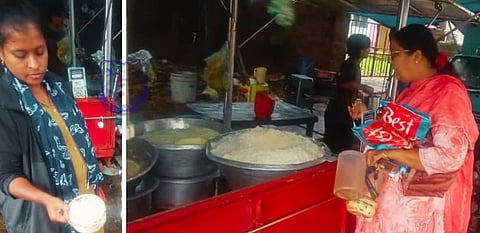 ಬಿಜೈ ಕೆ.ಎಸ್.ಆರ್.ಟಿ.ಸಿ ಬಸ್ ನಿಲ್ದಾಣದ ಬಳಿ ಇರುವ ರಸ್ತೆಬದಿ ಫಾಸ್ಟ್ ಫುಡ್ ಮಳಿಗೆಗಳ ಮೇಲೆ ಪಾಲಿಕೆ ಅಧಿಕಾರಿಗಳು ದಾಳಿ ನಡೆಸಿ ‘ಅಜಿನೋಮೋಟೊ’ ಪದಾರ್ಥವನ್ನು ಜಪ್ತಿ ಮಾಡಿದ್ದಾರೆ.